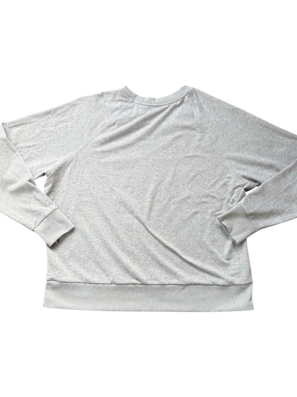 Vuori Halo Long Sleeve Crew Charcoal DreamKnit™ Pullover Women's XS Sweatshirt - Picture 5 of 5